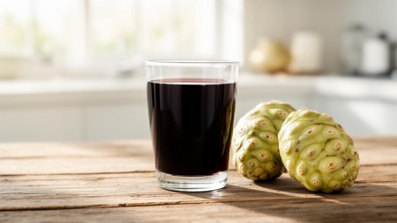 Perdre du poids avec le jus de Noni : preuves scientifiques et recommandations sur ce complément alimentaire